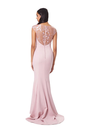 Lorna fishtail 2025 maxi dress