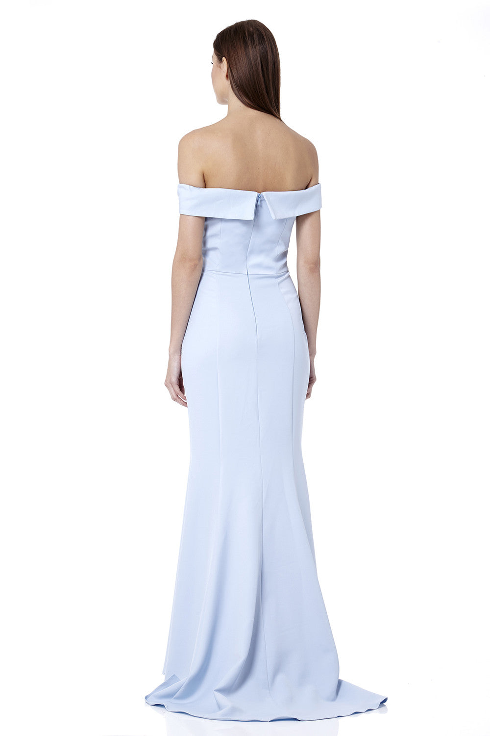 Jarlo bardot outlet maxi dress